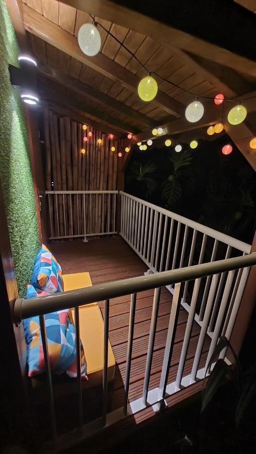 Kalinao - Bungalow Chic En Nature Les Abymes Exterior foto